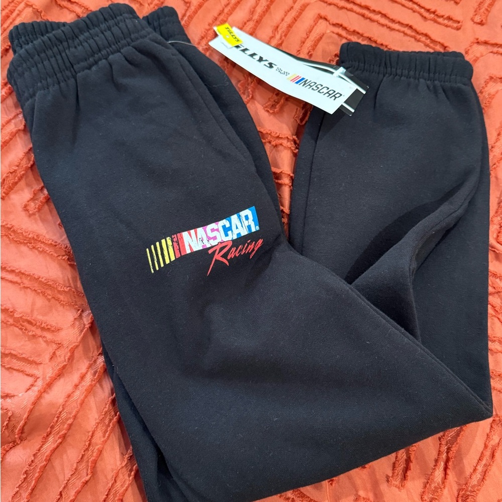 Tilly's Kids Black NASCAR Sweatpants